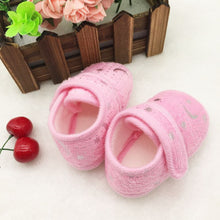 0-18Months Cute Infants Bay Boys Girls Shoes Cotton Crib Shoes Star Print First Walkers