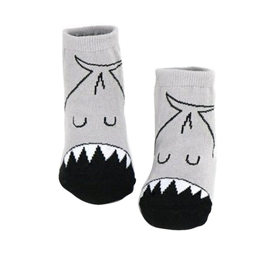 0-4 Years Old born Baby Infant Boys Girls Anti-slip Socks Cartoon Pattern Soft Socks PE3