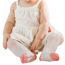 0-7Years Baby Girl Kids Cat Print Hosiery Pantyhose Pants Stockings Hose Tights 4Colors