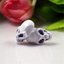 Skeleton Earring for Women Rhinestone Crystal Stud Earrings