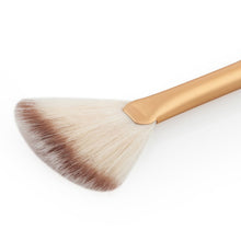 Slim Fan Shape Makeup Brushes Powder Concealer Blending Finishing Highlighter Highlighting Nail Art Brush Beauty Tool