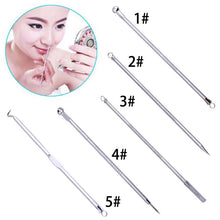 Acne Blemish Pimple Extractor Tool Blackhead Comedone Remover Color Silver Plated PE3