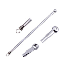 Acne Blemish Pimple Extractor Tool Blackhead Comedone Remover Color Silver Plated PE3