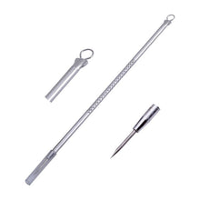 Acne Blemish Pimple Extractor Tool Blackhead Comedone Remover Color Silver Plated PE3