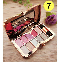 10 Colors Diamond Glitter Eyeshadow Eye Shadow Palette Makeup Cosmetic Brush Set Tools Paleta De Maquiagem PY2