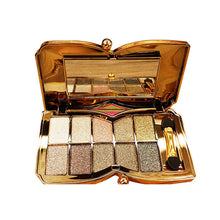 10 Colors Diamond Glitter Eyeshadow Eye Shadow Palette Makeup Cosmetic Brush Set Tools Paleta De Maquiagem PY2