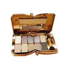 10 Colors Diamond Glitter Eyeshadow Eye Shadow Palette Makeup Cosmetic Brush Set Tools Paleta De Maquiagem PY2