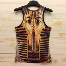 15 Styles  Men 3D Animals Pharaoh Print T-shirt Tee Blouse Tops Leasure Waistcoat Vest