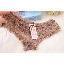 16 Colors Women Rainbow Bowknot Boyshorts Sexy Dot Underwear Women Lace Ruffles Sheer Panties Butt Lifter Briefs PY3
