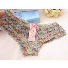 16 Colors Women Rainbow Bowknot Boyshorts Sexy Dot Underwear Women Lace Ruffles Sheer Panties Butt Lifter Briefs PY3