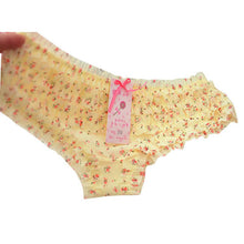 16 Colors Women Rainbow Bowknot Boyshorts Sexy Dot Underwear Women Lace Ruffles Sheer Panties Butt Lifter Briefs PY3