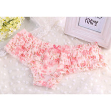 16 Colors Women Rainbow Bowknot Boyshorts Sexy Dot Underwear Women Lace Ruffles Sheer Panties Butt Lifter Briefs PY3