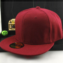 19 Colors  Boys Girl Men's Baseball Hats Multicolor Solid Snapbacks Caps Adjustable Unisex