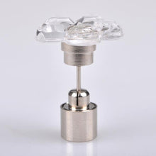 Flower Shape LED Earring Light Up Bling Ear Studs Earrings Dance Party