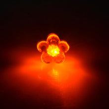 Flower Shape LED Earring Light Up Bling Ear Studs Earrings Dance Party