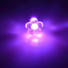Flower Shape LED Earring Light Up Bling Ear Studs Earrings Dance Party