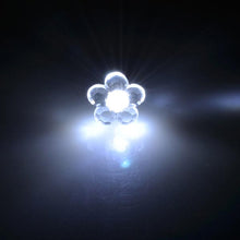 Flower Shape LED Earring Light Up Bling Ear Studs Earrings Dance Party
