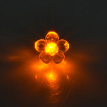 Flower Shape LED Earring Light Up Bling Ear Studs Earrings Dance Party