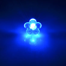 Flower Shape LED Earring Light Up Bling Ear Studs Earrings Dance Party
