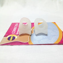 s Clear Gel Toe Hallux Valgus Separator Toe Bunion Protector Foot Care Pads