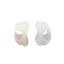 s Clear Gel Toe Hallux Valgus Separator Toe Bunion Protector Foot Care Pads