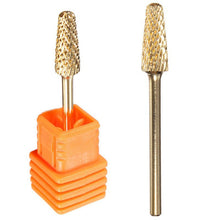 Electric Cylinder File Drill Bits Grinding Nail Art Manicure Pedicure Tool