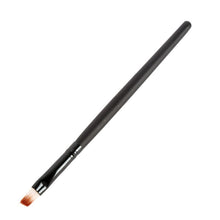 Elite Angled Eyebrow Makeup Brushes White Handle Eye Liner Brow Blush Beauty Tools Maquillaje