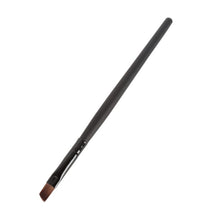 Elite Angled Eyebrow Makeup Brushes White Handle Eye Liner Brow Blush Beauty Tools Maquillaje