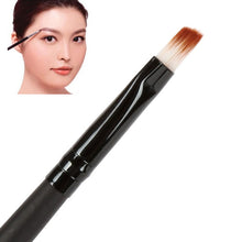 Elite Angled Eyebrow Makeup Brushes White Handle Eye Liner Brow Blush Beauty Tools Maquillaje