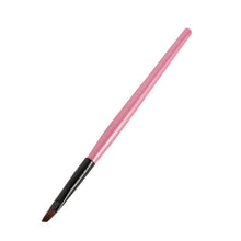 Elite Angled Eyebrow Makeup Brushes White Handle Eye Liner Brow Blush Beauty Tools Maquillaje