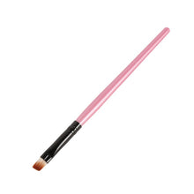 Elite Angled Eyebrow Makeup Brushes White Handle Eye Liner Brow Blush Beauty Tools Maquillaje