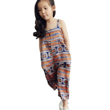 2-6Years Kids Baby Girls Jumpsuit Romper Ethnic Style Harem Pants  Clothes