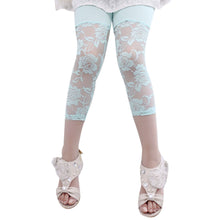 2-7Y Baby Girls Legging Pants Lace Modal Legging Kids Ballet Dance Cropped Capris Pants