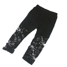 2-7Y Baby Girls Legging Pants Lace Modal Legging Kids Ballet Dance Cropped Capris Pants