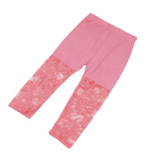 2-7Y Baby Girls Legging Pants Lace Modal Legging Kids Ballet Dance Cropped Capris Pants