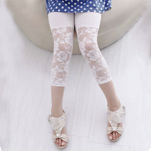 2-7Y Baby Girls Legging Pants Lace Modal Legging Kids Ballet Dance Cropped Capris Pants