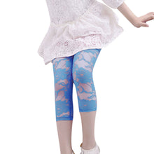 2-7Y Baby Girls Legging Pants Lace Modal Legging Kids Ballet Dance Cropped Capris Pants