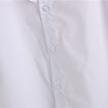 2-7Y Kid Baby Girls Boys White Toddler Children Lapel Blouse Tops Baby Shirts