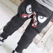 2-7Years Cute Bird Pattern Pants Kids Boys Toddler Cotton Warm Harlan Pants Trousers