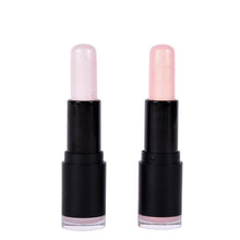 2 Colors Highlighter Stick Shimmer Brighter Powder Cream Waterproof Silver Light Face Cosmetics
