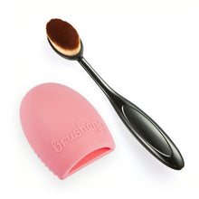 2 Pieces/set Makeup Sponge Oval Makeup Brushes Tool Cosmetic Foundation Cream Powder Blush Brush Professional Make Up