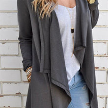 Women Long Sleeve Knitted Cardigan Loose Sweater Outwear Jacket Coat Sweater Tops Trench