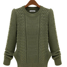 Long Sleeve Casual Pullovers Women Sweaters Tops Sweaters For Women 4 Colors Women Knitwears