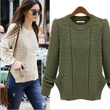 Long Sleeve Casual Pullovers Women Sweaters Tops Sweaters For Women 4 Colors Women Knitwears