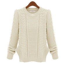 Long Sleeve Casual Pullovers Women Sweaters Tops Sweaters For Women 4 Colors Women Knitwears