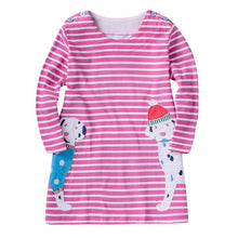 Kids Girl Dresses Casual Cartoon Print Dress Girls Clothes