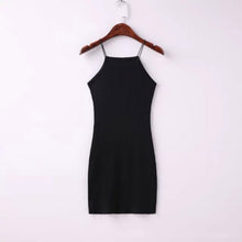 Style Women Bodycon American App Slim Sleeveless Casual Straps Dresses 5 Color