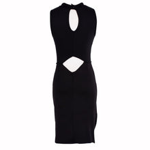 Lady Sleeveless Bodycon Bandage Dress Elastic Party Night Club Wear Dress XL
