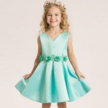 Girls Dress High-grade Wedding Dresses Children Embroidered Party Dresses Bridesmaid Dress Girl Kids Clothes PY2