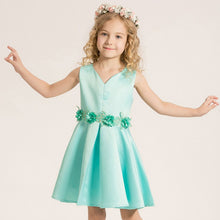 Girls Dress High-grade Wedding Dresses Children Embroidered Party Dresses Bridesmaid Dress Girl Kids Clothes PY2